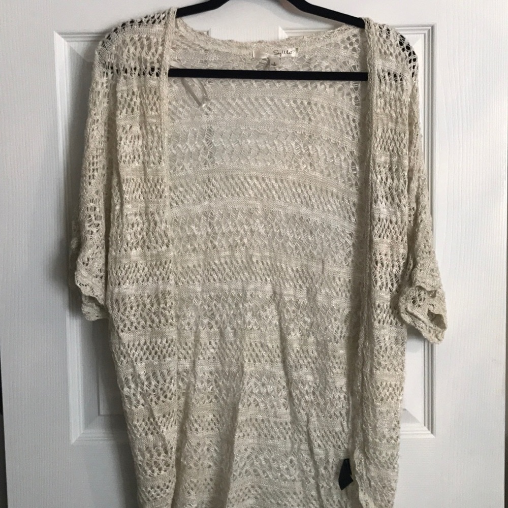 Knit Cream Cardigan